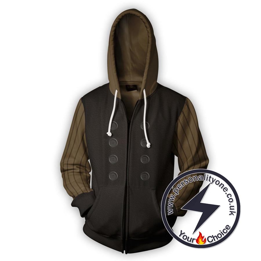 SPIDERMAN NOIR 3D Hoodies - ZIP UP - SPIDERMAN 3D